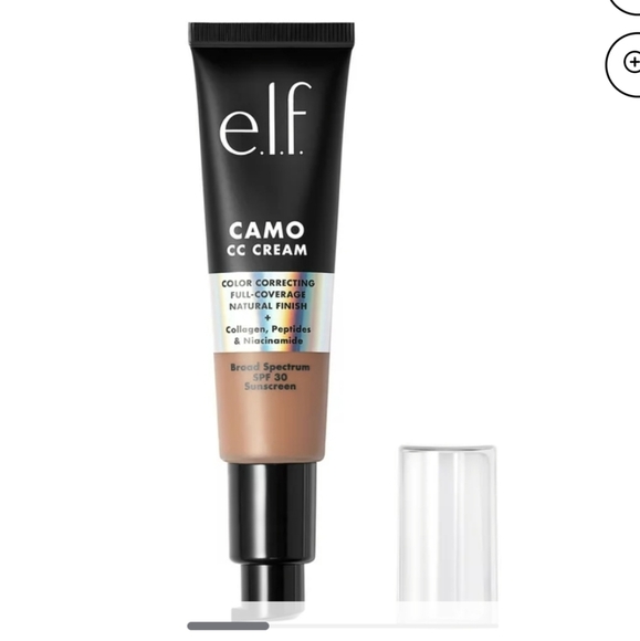 e.l.f. Camo CC Cream full coverage SPF 30 sunscreen in Tan 425 NWT - Picture 2 of 6